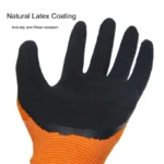 FL103 Latex Foam Coated Work Gloves - Image 5