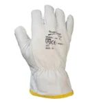 Unlined Leather Drivers Work Gloves - Image 3