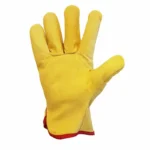 Unlined Leather Drivers Work Gloves - Image 5