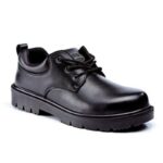 gibson black leather shoe