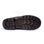 Mens Black Waterproof Chukka Boot Printed Leather, Steel Toe, Slip-Resistant Sole - Image 2
