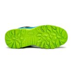 Sport Shoes Neon Blue and Green Safety Trainer - Image 2