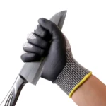 Level D CUT Resistant Gloves Nitrile Micro Foam Coating High Performance - Image 2
